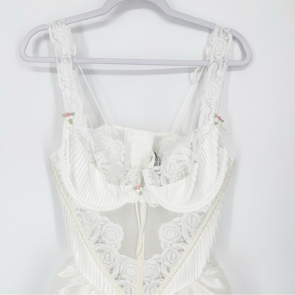 For Love and Lemons Isabella Slip Dress Size XL - Picture 5 of 11